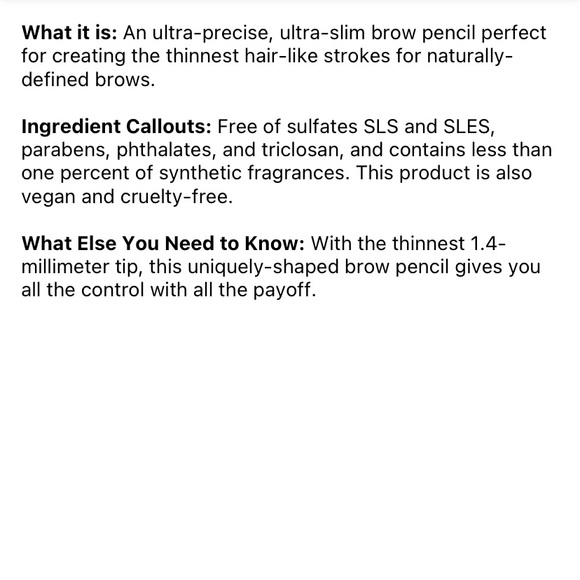 Hourglass- Arch Brow Micro Sculpting Pencil - Picture 4 of 5